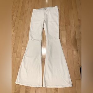Free People/ bell bottom flare jeans/ WORN ONCE